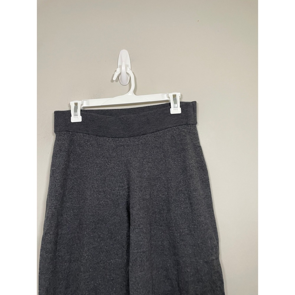 Cos Wool Hooded Sweater and Wide Leg Pants Matching Set in Gray Size Medium - Picture 3 of 15